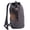 Dark Gray, variant on Vintage Canvas Backpack,Large Capacity Drawstring Rucksack with Genuine Leather Trim, Retro Bucket Bag for School, Sports,Travel, Gym & Basketball