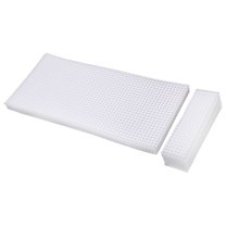 GOOHOCHY Bag Making Kit Plastic Mesh Sheets for Craft Projects White 10pcs