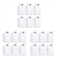 thumbnail image 1 of 720Pcs 4 3/4 X 2 3/8In Manila Labels Shipping Labels Cardboard Labels with String Hanging Labels with Reinforced Holes,B,3set x tags with string,White, 1 of 6