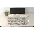 thumbnail image 2 of Butterfly Computer Mouse Pad, Spring Season Inspirations with Happiness Joyful Flying Wings Kids Nursery, Rectangle Non-Slip Rubber Mousepad Large, 31" x 12" Gaming Size, Multicolor, by Ambesonne, 2 of 2