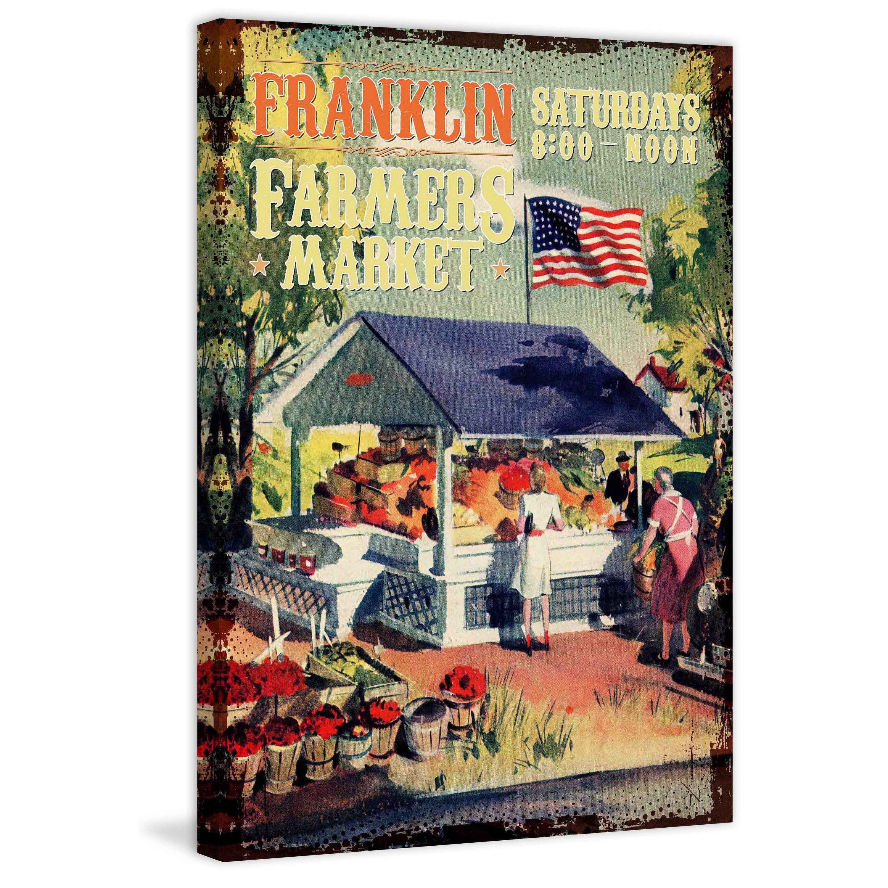 Marmont Hill "Farm Fresh Produce" Painting Print on Canvas