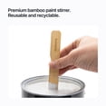 thumbnail image 4 of Hemway Bamboo Paint Stirrer 28cm x 2.5cm | Mix Paint Lacquer Varnish Liquid | Reusable Eco Friendly Mixing Stick, 4 of 7