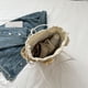 thumbnail image 2 of Bolso bandolera para mujer, bandolera de paja transpirable, Bolso con cordón, viaje de compras, 2 of 9