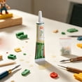 thumbnail image 4 of Waterproof Silicone Glue, Heat-Resistant Instant Glue with Anti-Clog Cap for Rubber & Liquid Silicone, Joining Rubber Pieces, Mending Model Parts, 5.5×1.18 Inches, Green-1Pc/0.68 oz, 4 of 9