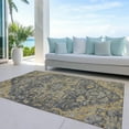 thumbnail image 6 of Addison Rugs Chantille Indoor/Outdoor Traditional Oriental Gray Washable Rectangle Rug, 10' x 14', 6 of 6