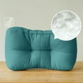 thumbnail image 5 of Back Pillow for Chair, Lumbar Support Pillow for Office Chair Lower Back Pain Relief Soft Cushion Car Bed Couch Sitting High Elasticity(7.9"×13.8"，Green), 5 of 5