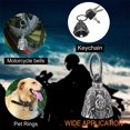 thumbnail image 3 of Motorcycle Bell for Bikers Women Men W/ Hanger, Biker Bell for Riders, Good Luck Riding Bell Moto Accessories, 3 of 4