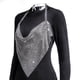 thumbnail image 3 of SAYOO Chaleco de cintura brillante para mujer SAYOO  moda, 3 of 3