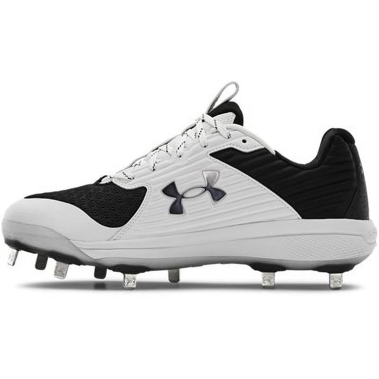 New Mens Under Armour Yard Pro Mid MT TPU White Baseball Cleats Shoes Size 15 M Under Armour Men main image 2