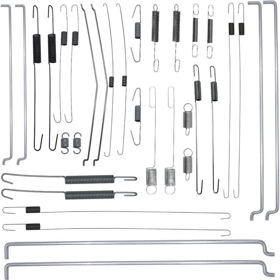 RIONIMA 32Pcs Throttle Return Springs Assortment|For Briggs and Stratton Small Engines Lawn Mower Mini Bike Go Kart Replacement,Versatile Springs Assortment