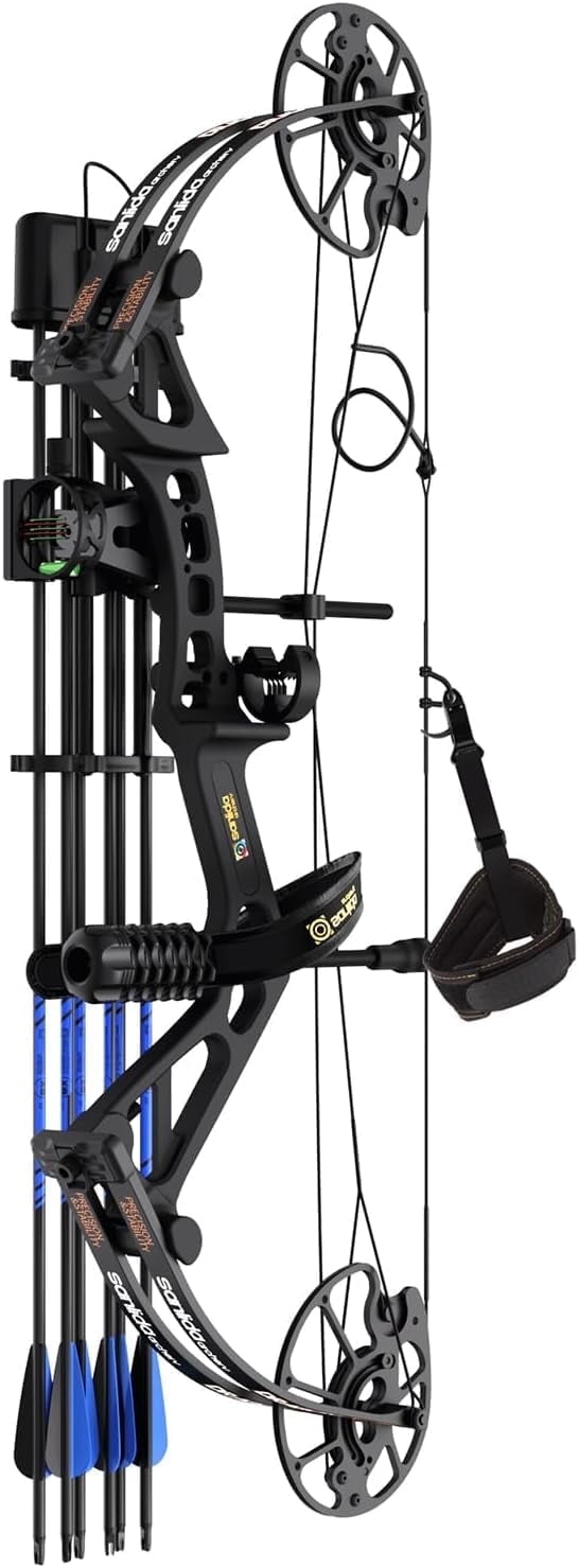 Arc à Poulies Bear THP Adapt 2 RTH - 60lbs, 31 Pouces, Finition Mossy Oak Bottomland - Main Droite