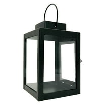 Pawsdot 1Pc Unique Black Wind Lantern Candleholder for Elegant Scene Decoration