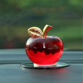 thumbnail image 3 of 2X Navidad Cristal Manzana Artesanías de Cristal Decoración del Hogar Adornos de Coche Artesanías de Cristal Regalos de Recuerdo En Miniatura, 3 of 7