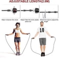 thumbnail image 4 of Fitness Speed Skipping Rope For Exercise Boxing Training Workout Adjustable Jumping Rope, 4 of 5