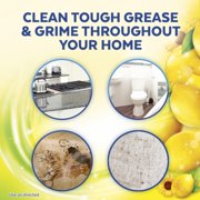 Lysol Power Clean All Purpose Cleaner Concentrate Disinfectant, Lemon, 28 fl oz 28 fl oz - Pack of 2