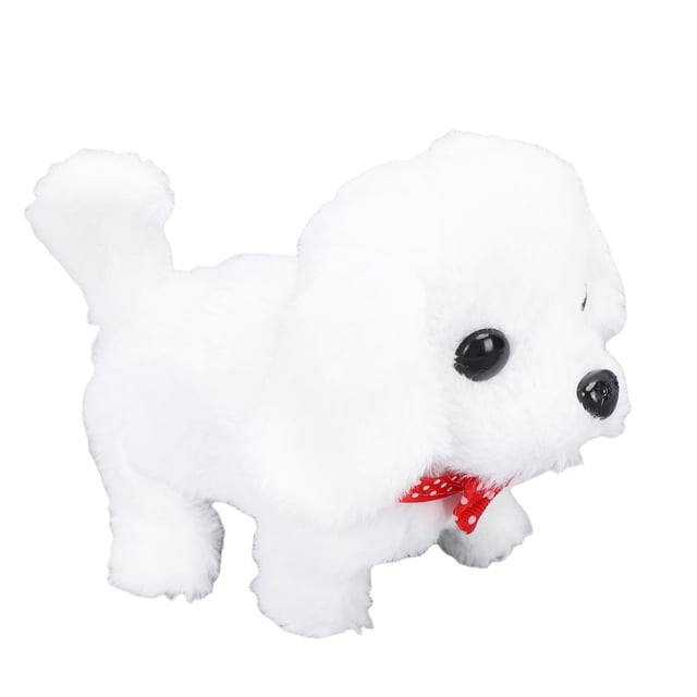 Juguete Electrónico De Peluche En Forma De Cachorro, Interactivo, Que Camina, Ladra Y Mueve, Un Animal De Compañía Realista Y Adorable Con Orejas Móviles Y Sonidos.