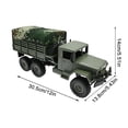 thumbnail image 3 of Tholdsy Tractor RC 2,4 GHz, modelos de camiones simulados de Metal, coches, estructura firme, modelo de orugas, orugas de juguete con control remoto Kits de construcción modelo Verde Tholdsy FN003496-01, 3 of 6