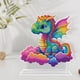 thumbnail image 3 of Adornos Mosaico Diamantes Adorno Diamante Cristal Dinosaurio Acrílico DIY Regalo para, 3 of 9
