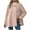 Pink, variant on EANJE Women's Short Fleece Blend Coat, Collared Long Sleeve Relaxed Fit Jacket, Solid Color Casual Outerwear for Autumn Winter Shopping Black M