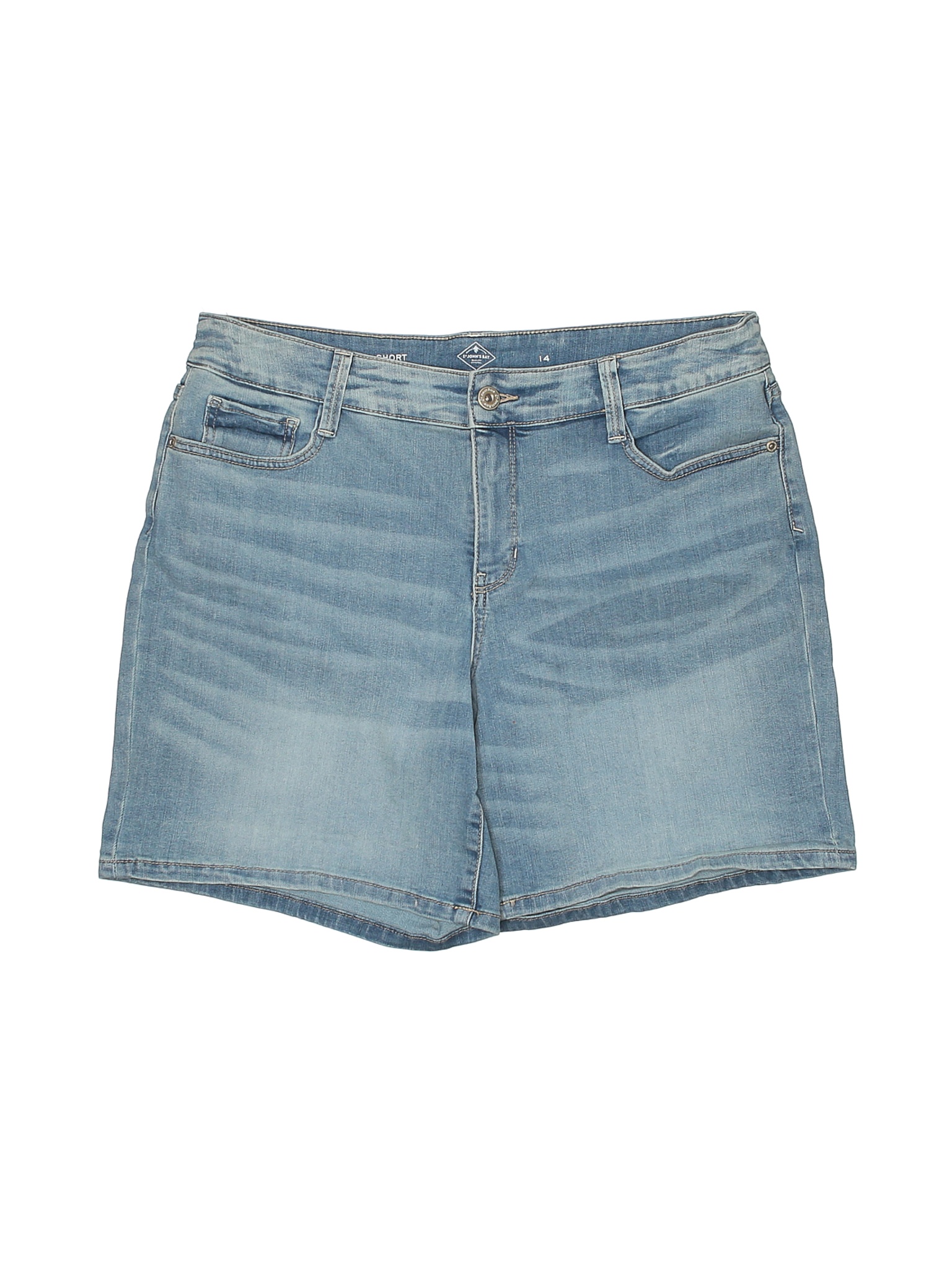 ladies denim shorts size 14