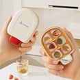 thumbnail image 6 of CoreLiving Small Ice Cube Tray with Lid, Stackable Mini Ice Molds for Freezer, Easy-Release Silicone Bottom, Perfect for Cocktails, Iced Coffee, Mini Fridge and Travel Use, 6 of 10