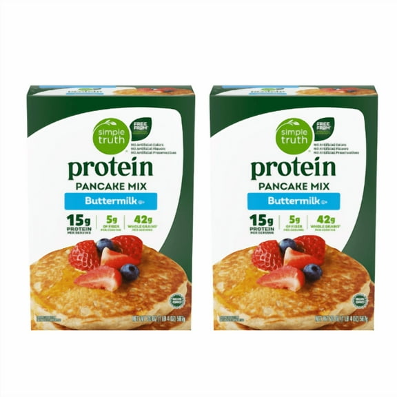 Simple Truth Protein Buttermilk Pancake Mix, 20 oz, 2 Pack