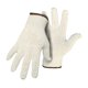 thumbnail image 1 of Guantes de trabajo Boss, reversibles, tejidos con hilo de PVC, blancos, para hombre, talla L, 1 of 1