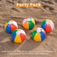thumbnail image 3 of Joyfy 12 Pcs Inflatable Beach Balls,16" Large Rainbow Beach Balls Bulk for Pool Parties,Summer Beach Pool Party Toys for Kids and Adults, 3 of 7