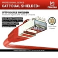 thumbnail image 2 of iVoltaa Cat7 Cable Dual Shielded (SSTP) 10 gbps High Speed Ethernet Cable - 33.0 ft, 2 of 5