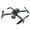 Black, variant on Catgeta 4K Triple Camera Drone with Brushless Motors, 2.4GHz RC, WiFi FPV, 13min Flight, Foldable Design - Black/Orange