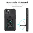 thumbnail image 3 of Funda Para iPhone 16/pro/plus/pro Max Uso Rudo Anillo+mica, 3 of 8