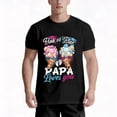 thumbnail image 6 of Bears Pink or Blue Papa Loves You Gender Reveal T-Shirt | Casual Style, Regular Fit, Crew Neck, Long Sleeve, Slight Stretch Fabric, Print Pattern, All-season Wear, 6 of 7