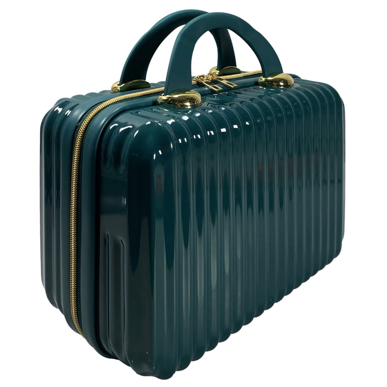 Hard Shell Cosmetic Travel Case, Teal - Walmart.com
