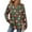 Army Green, variant on Stichou Womens Santa Shirts Flannel Long Sleeve Button Down Henley Shirts Dressy Casual Fall Ladies Tops and Blouses Sky Blue S