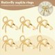 thumbnail image 4 of Juego de 6 Anillos Servilletas Mariposa, Soporte Servilleta para la DecoracióN Mesa ReunióN Familiar Navidad Boda., 4 of 9