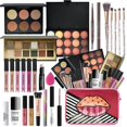 thumbnail image 1 of POMCRAL Juegos de maquillaje Kit de maquillaje para niñas de 10 a 12 años Regalo de maquillaje para mujeres Niñas Adolescentes con paleta de sombra de ojos Juego de brillo de labios Pinceles Corrector, 1 of 5