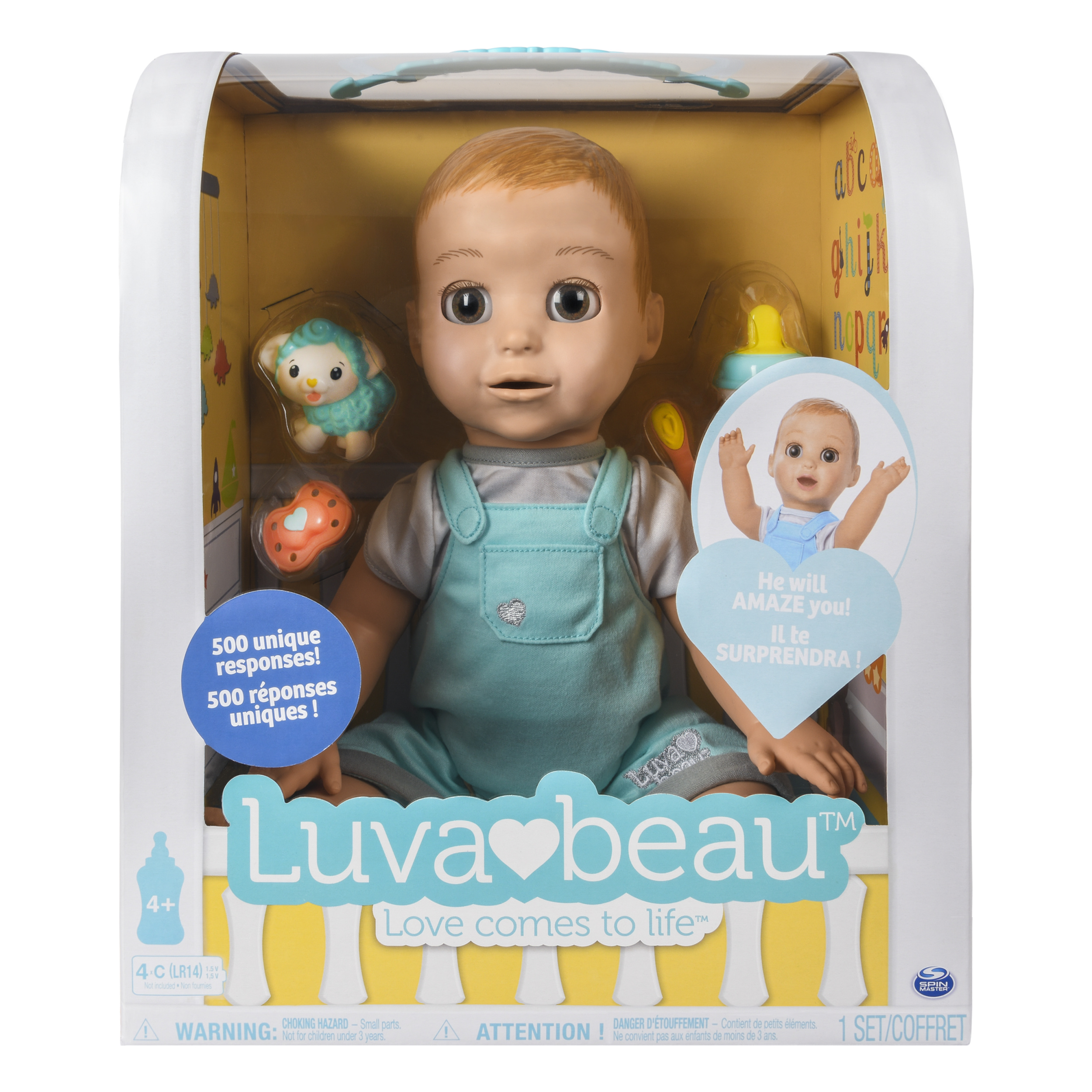 Luvabeau, Interactive Baby Doll for ages 4 and up - image 3 of 9