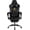 Black, variant on Gaming Chair with Footrest Ergonomic Computer Chair Massage Lumbar Cushion, Racing Video Game Chair Adjustable Rocker Recliner Executive Office Desk Chair Pu Leather for Adults