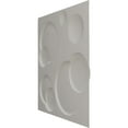 thumbnail image 4 of Ekena Millwork 19 5/8"W x 19 5/8"H Finley EnduraWall Decorative 3D Wall Panel, UltraCover Satin Blossom White (Covers 2.67 Sq. Ft.), 4 of 6
