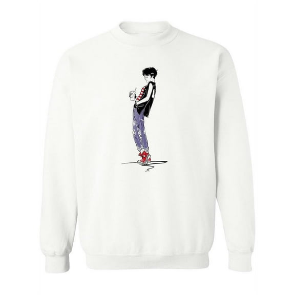 Stylish Girl!  Sweatshirt Women -Image by Shutterstock, Female 3X-Large