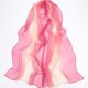 thumbnail image 5 of Bufanda de gasa de verano para mujer, larga, fina, con protección solar, tipo bromista, bufanda pequeña, bufanda con degradado, otoño e invierno, 5 of 5