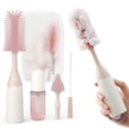 thumbnail image 1 of Kit de Cepillo para Biberones Momcozy Rosa, 1 of 7