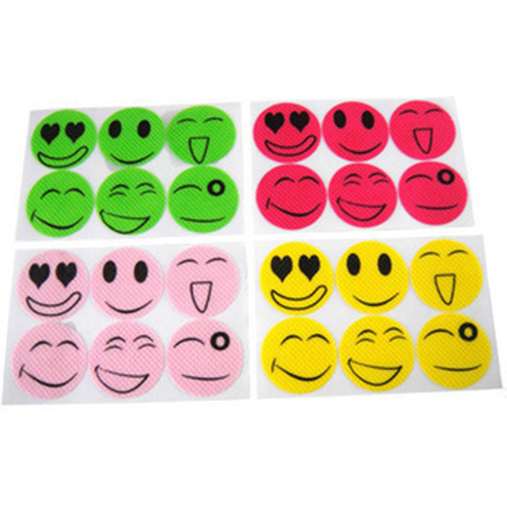 Citronella Oil Mosquito Killer Cartoon Repeller Sticker Smiley Insect