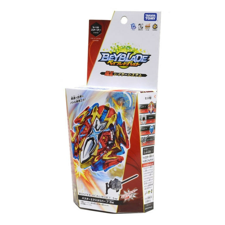 Takara Tomy Beyblade Burst B-120 Buster Xcalibur 1' Sword Attack