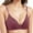 Red, variant on Sngxgn Women's Pure Comfort Wireless Lace Longline Bralette(Black,38)