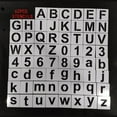 thumbnail image 4 of Yokua 60Pcs Letter And Number Stencils Drawing Templates for Wood Sign Art Painting, 4 of 11