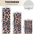 thumbnail image 4 of Leopard Print Pattern Kitchen Rugs Sets Of 3,Kitchen Runner Rugs Non Skid Washable,Decorative Kitchen Floor Mats for Kitchen,Sink,Laundry,17"x30"+ 17"x47" + 17"x59", 4 of 6