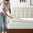 Rest Haven 3" Memory Foam Mattress Topper, Queen