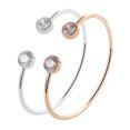 thumbnail image 4 of Zeus Bracelets Manchette Bracelet en Acier Inoxydable Fait Main Confortable pour la Décoration, 4 of 7