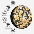 thumbnail image 6 of Kdxio Mushrooms Honeycomb for Tire Cover Wheel Protectors Tyre Covers Weatherproof Wheel Covers Universal Fit for Trailer Rv SUV Truck Camper Travel Trailers 15 inch, 6 of 8